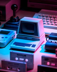 image of selection of retro pcs